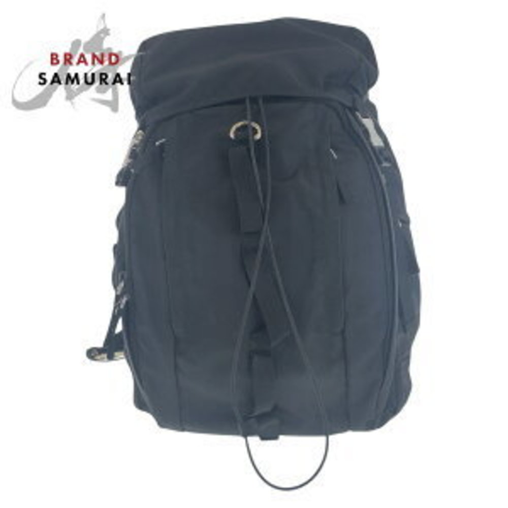 Prada Tessuto Black Backpack Triangular Nylon - image 2